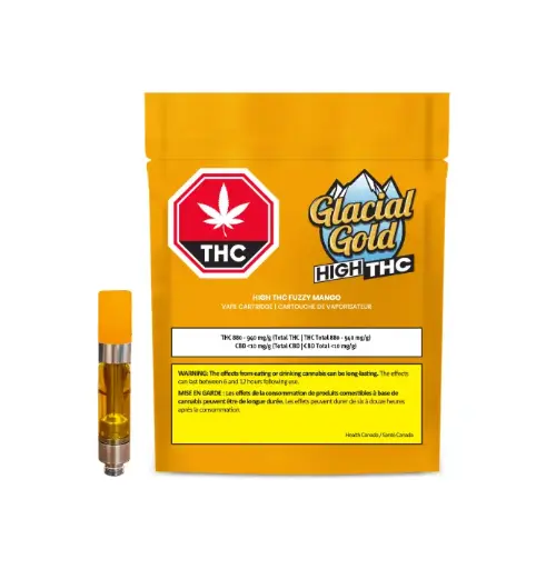 HIGH THC FUZZY MANGO VAPE 1G